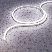 Maytoni 432047 LNM-1816-24V-14.4W-3K-3D-IP67 Гибкий неон 3D (изгиб в любую плоскость), влагозащищенный, 5 метров, сечение 18x16 мм, SMD2835 120 шт/м 24V 14,4 Вт/м 620Лм/м 6000K IP67, кратность реза 25 мм, -35 до +55 градусов, торц. заглушки в комплекте