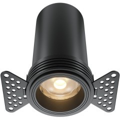 Встраиваемый светильник Maytoni FOCUS LED 3000K 12Вт 60° DL125-L12-3K-TRS-B