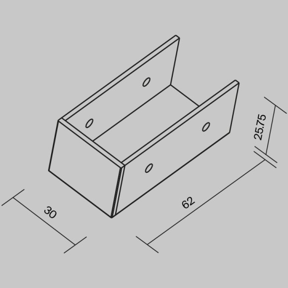 Заглушка к профилю Maytoni Elasity IP O-TR001-EC-W Заглушка к профилю Maytoni Elasity IP O-TR001-EC-W