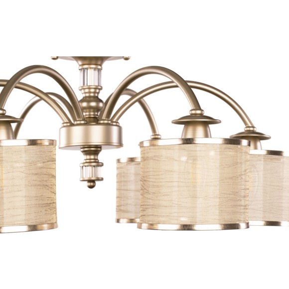 Люстра потолочная Freya FR2539CL-06G Ksenia под лампы 6xE14 40W