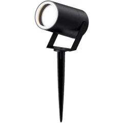Favourite Bonum 4793-1T Уличный ландшафтный черный грунтовый светильник, на колышке в землю, L100xW66xH230, под сменную лампу GU10 макс 35Вт, IP65, 220В