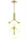 Люстра Crystal Lux ALICIA SP7 GOLD/WHITE