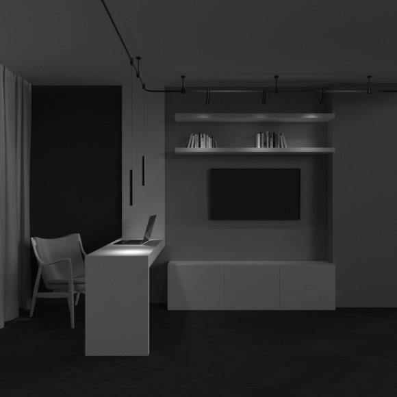 Трековый светильник Technical TR155-1-5W3K-B Трековый светильник Technical TR155-1-5W3K-B