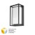 Уличный настенный светильник Arte lamp A1332AL-1BK