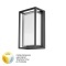 Уличный настенный светильник Arte lamp A1332AL-1BK
