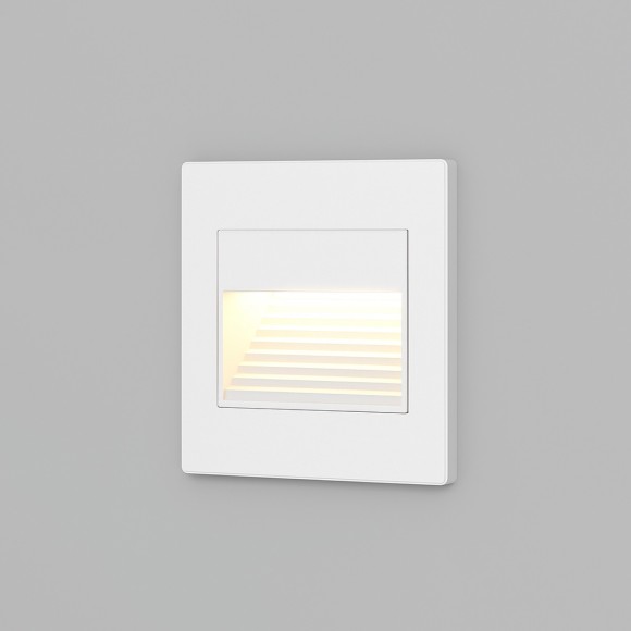 DK3050-WH Светильник встраиваемый в стену, IP 20, LED 3000, 1 Вт, белый, пластик DK3050-WH Светильник встраиваемый в стену, IP 20, LED 3000, 1 Вт, белый, пластик