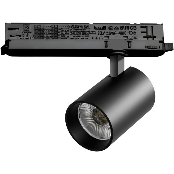 Светильник для трековой системы Quattro LED 30W с управлением DALI Alta Base Lightstar A5347DALI