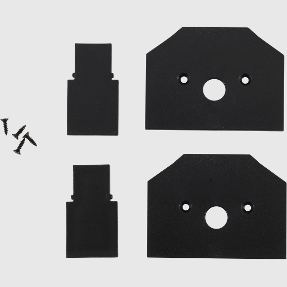 Заглушка для встраиваемого магнитного трека в гарпунный натяжной потолок, в комплекте 2 шт Crystal Lux CLT 0.234 06 BL 1408/106