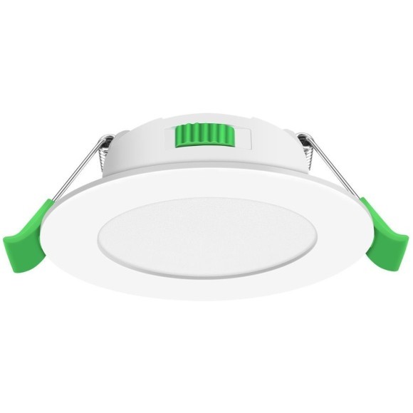 4644-1C, врезной светильник, D86xH30, cutout:D68, LEDx5W, 420LM/460LM/440LM, 3000K/4000K/6500K, IP44, CRI>80, beam angle:120, included