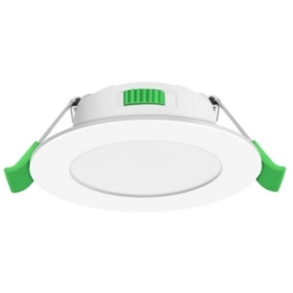 4644-1C, врезной светильник, D86xH30, cutout:D68, LEDx5W, 420LM/460LM/440LM, 3000K/4000K/6500K, IP44, CRI>80, beam angle:120, included