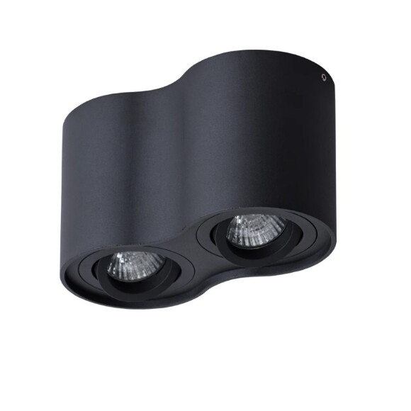 Накладной потолочный светильник Arte Lamp A5645PL-2BK FALCON под лампы 2xGU10 50W