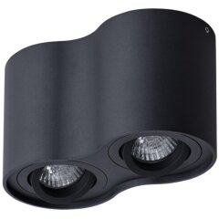 Накладной потолочный светильник Arte Lamp A5645PL-2BK FALCON под лампы 2xGU10 50W