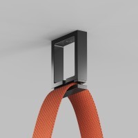 TR5508-BK Усиленное накладное крепление для гибкого трека-ремня Denkirs Belty