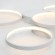 Потолочная Люстра В Виде Колец Twine 7 Rings White By Imperiumloft