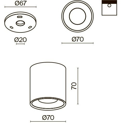 Накладной потолочный светильник Maytoni C064CL-L12B4K Alfa LED светодиодный LED 12W