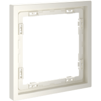 VLS100113 Рамка пластиковая для электрических изделий бежевого цвета VOLTUM серии S70 на 1 пост (хлопок)