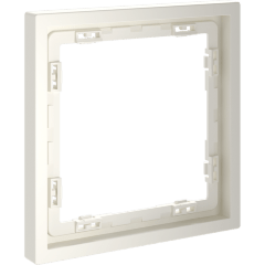 VLS100113 Рамка пластиковая для электрических изделий бежевого цвета VOLTUM серии S70 на 1 пост (хлопок)