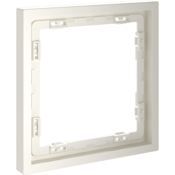 VLS100113 Рамка пластиковая для электрических изделий бежевого цвета VOLTUM серии S70 на 1 пост (хлопок)