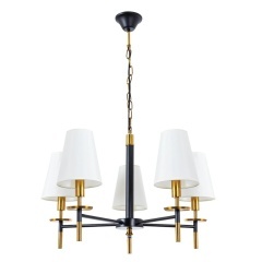 Подвесная люстра Arte Lamp RICCARDO A4075LM-5BK Подвесная люстра Arte Lamp RICCARDO A4075LM-5BK