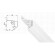 ST Luce ST038.529.01.1 Парящий профиль для натяжного гарпунного ПВХ потолка, белый алюминиевый 2000x45x44мм, под светодиодную ленту LED, скрытая контурная подсветка потолка IP20 ST Luce ST038.529.01.1 Парящий профиль для натяжного гарпунного ПВХ потолка, белый алюминиевый 2000x45x44мм, под светодиодную ленту LED, скрытая контурная подсветка потолка IP20