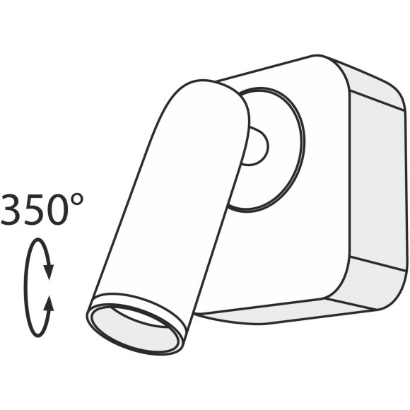Бра для чтения светодиодное с выключателем Mirax C039WL-L3B3K
