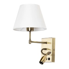 Бра Arte Lamp A2581AP-2AB ELBA под лампу 1xE27 60W Бра Arte Lamp A2581AP-2AB ELBA под лампу 1xE27 60W