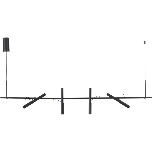 SL6210.403.04 Светильник подвесной ST-Luce Черный/Черный, Золотистый LED 4*3W 3000K LILT