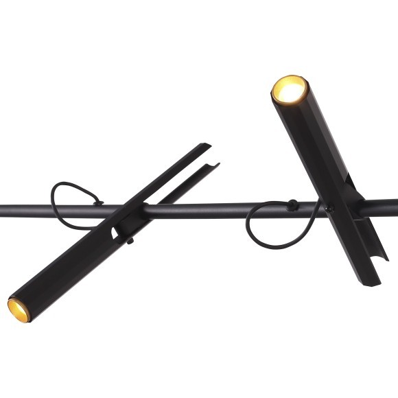 SL6210.403.04 Светильник подвесной ST-Luce Черный/Черный, Золотистый LED 4*3W 3000K LILT