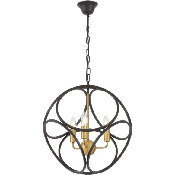 Подвесная люстра Casai LDP 1243-3 BK+MD