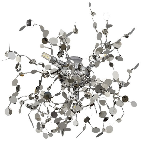 Бра Crystal Lux GARDEN AP-PL3 D400 CHROME