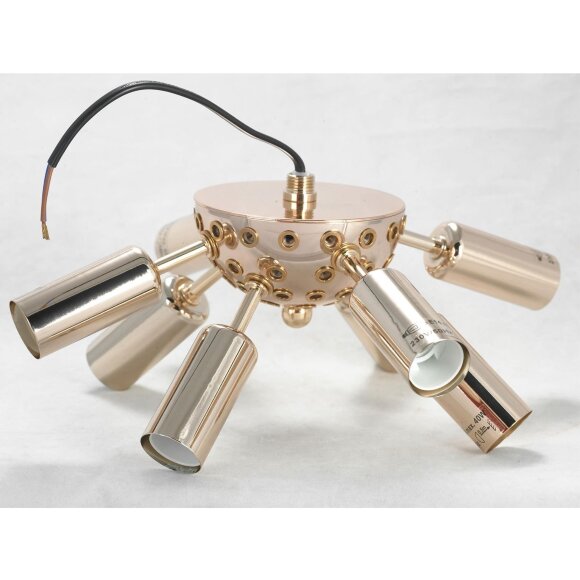 Люстра на штанге Lussole LSP-8386 SHELBY IP21 под лампы 8xE14 320W Люстра на штанге Lussole LSP-8386 SHELBY IP21 под лампы 8xE14 320W