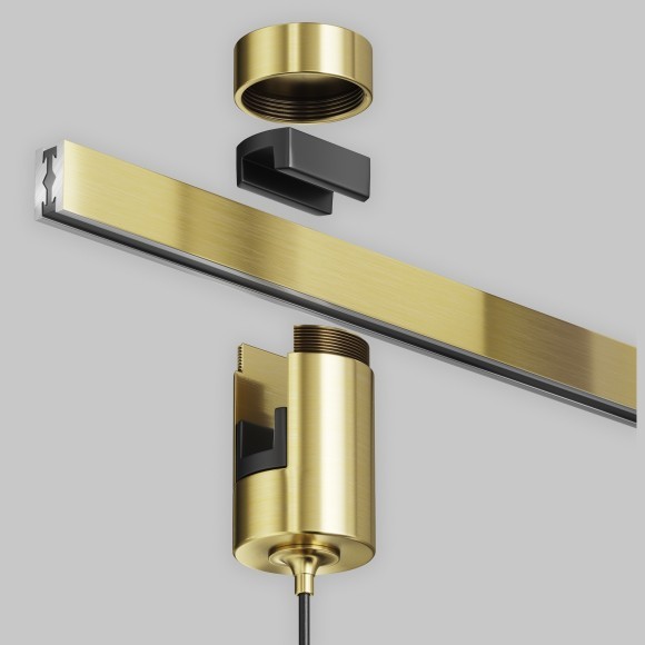 Трековый светильник Technical TR155-1-5W3K-BS