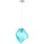 Светильник подвесной Crystal Lux NUESTRO SP1 CHROME/BLUE