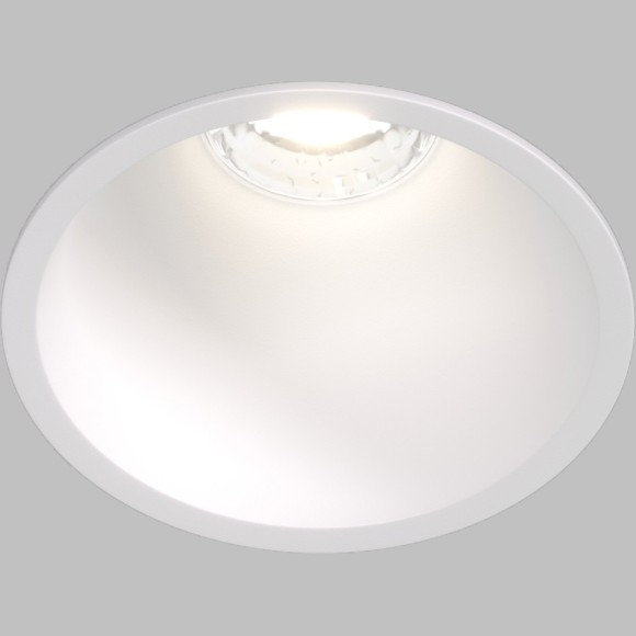 Встраиваемый светильник, IP 20, 10 Вт, GU5.3, LED, DK3026-WH