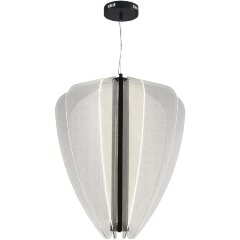 SL6509.413.01 Светильник подвесной ST-Luce Черный/Прозрачный LED 1*75W 4000K FESALE