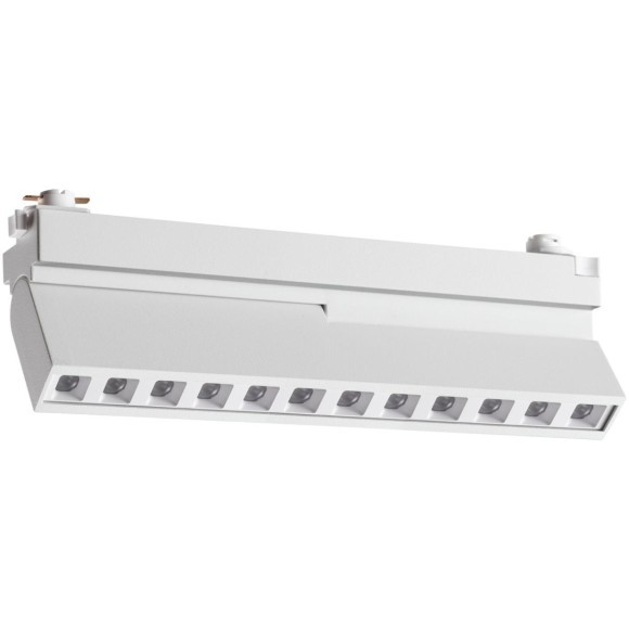 359739 PORT NT25 240 белый Светильник однофазный двухжильный трековый с переключ. цв. температуры IP20 LED 12W 180-265V 2700К/3200К/4000К EOS