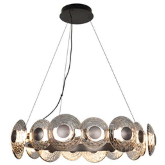 4642-16P, подвесная люстра, D700xH295/1590, LEDx72W, 8217LM, 4000K, included 4642-16P, подвесная люстра, D700xH295/1590, LEDx72W, 8217LM, 4000K, included