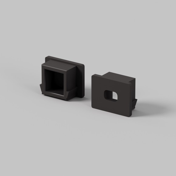 Комплект заглушек (для профиля 16×12) 10 шт., 642022