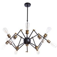 Люстра паук Divinare 3037/03 SP-12 FORMICA под лампы 12xE27 40W