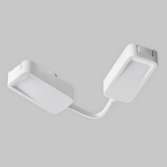 Коннектор питания угловой для встраиваемого в ГКЛ 12.5мм шинопровода Maytoni Radity TRA084CPC-W-12