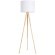 Напольный светильник (торшер) на деревянной треноге с тканевым абажуром под лампу Е27 Freya Tree FR5495FL-01W Напольный светильник (торшер) на деревянной треноге с тканевым абажуром под лампу Е27 Freya Tree FR5495FL-01W