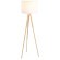 Напольный светильник (торшер) на деревянной треноге с тканевым абажуром под лампу Е27 Freya Tree FR5495FL-01W Напольный светильник (торшер) на деревянной треноге с тканевым абажуром под лампу Е27 Freya Tree FR5495FL-01W
