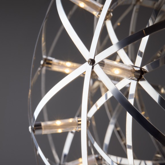 Люстра подвесная Freya FR5099PL-L21CH Amber светодиодная LED 26W