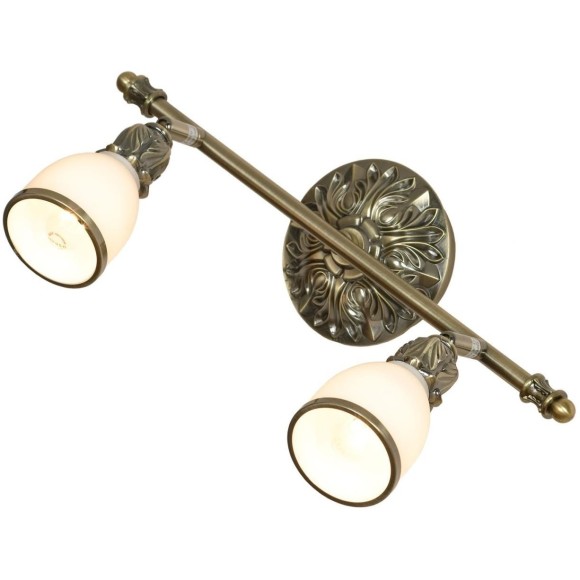 Спот настенный Lussole LSL-7301-02 FURLO IP21 под лампы 2xE14 80W