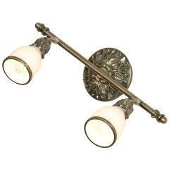 Спот настенный Lussole LSL-7301-02 FURLO IP21 под лампы 2xE14 80W