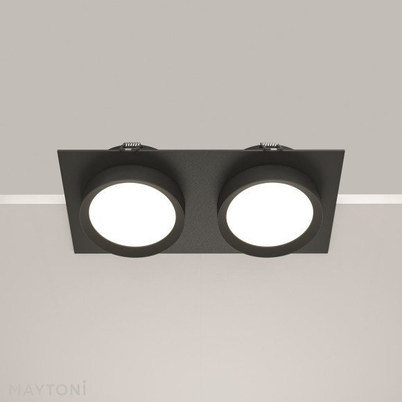 Встраиваемый светильник Technical DL086-02-GX53-SQ-B