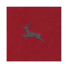 420173 Салфетка для сервировки декоративная (плейсмат) ANDASIBE, L100, B100, H3, полиэстер, бордо