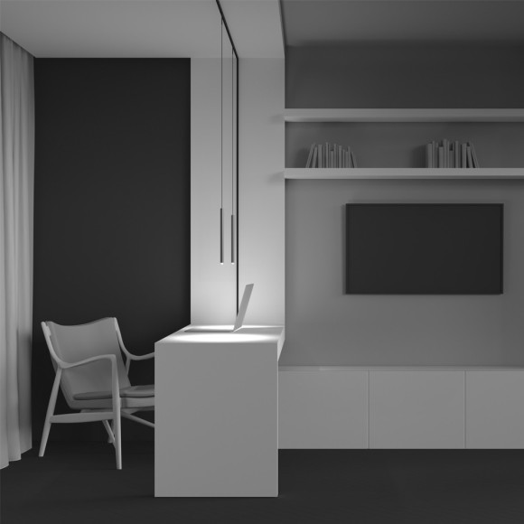 TR191-1-3W4K-M-BBS Ультратонкий трековый магнитный светодиодный светильник Maytoni Levity CRI90+ 4000К 100Лм 36° 3Вт