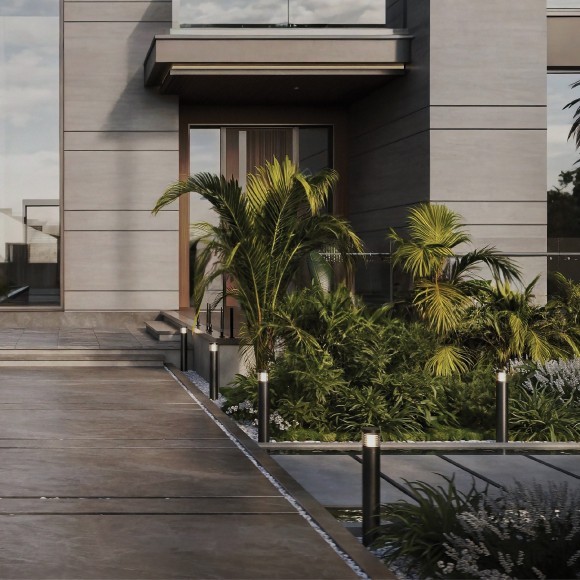 Уличный светодиодный фонарный столб Lightstar Raggio 376707