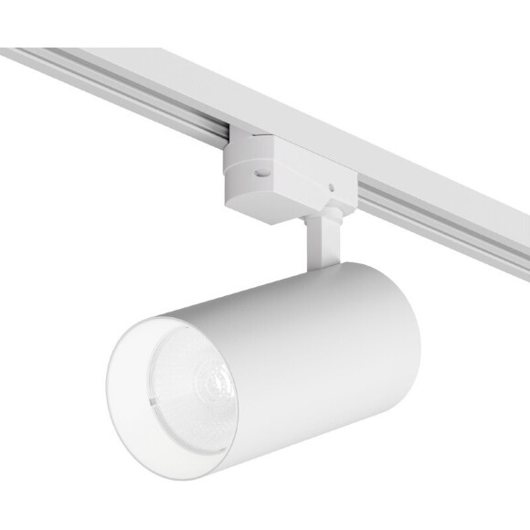 DK6456-WH Трековый светильник SOLID KOPER, 155мм, d80, 220V, LED 4000K, 30W, IP20, белый, алюминий